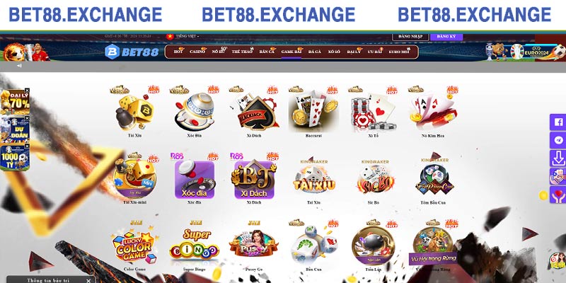 Game Bài Bet88 - Game Bài Đổi Thưởng Trực Tuyến 2024